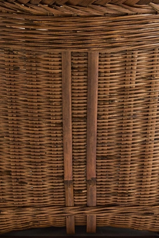 Плетеная корзина- Заказать в России