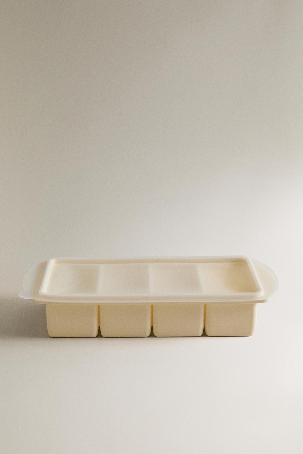 Силиконовый контейнер с отделениями