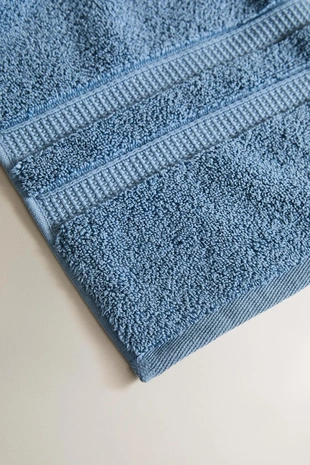 Мягкое велюровое полотенце с двойной отделкой- Заказать в России