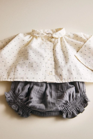 Детская рубашка с ажурной сеткой- Заказать в России