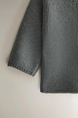 Детский вязаный кардиган