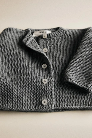 Детский вязаный кардиган- Заказать в России