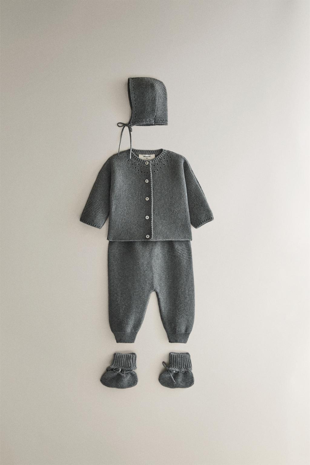 Детский вязаный кардиган