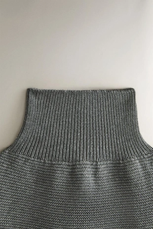 Вязанные детские обтягивающие леггинсы с ножками