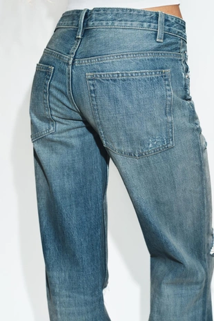 Джинсы Trf Flare с разрезами и средней посадкой- Заказать в России