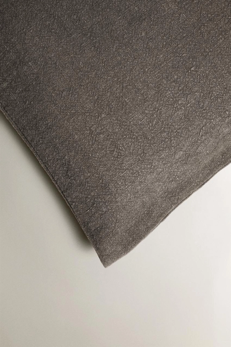 Наволочка из постиранного льна (400 gsm)