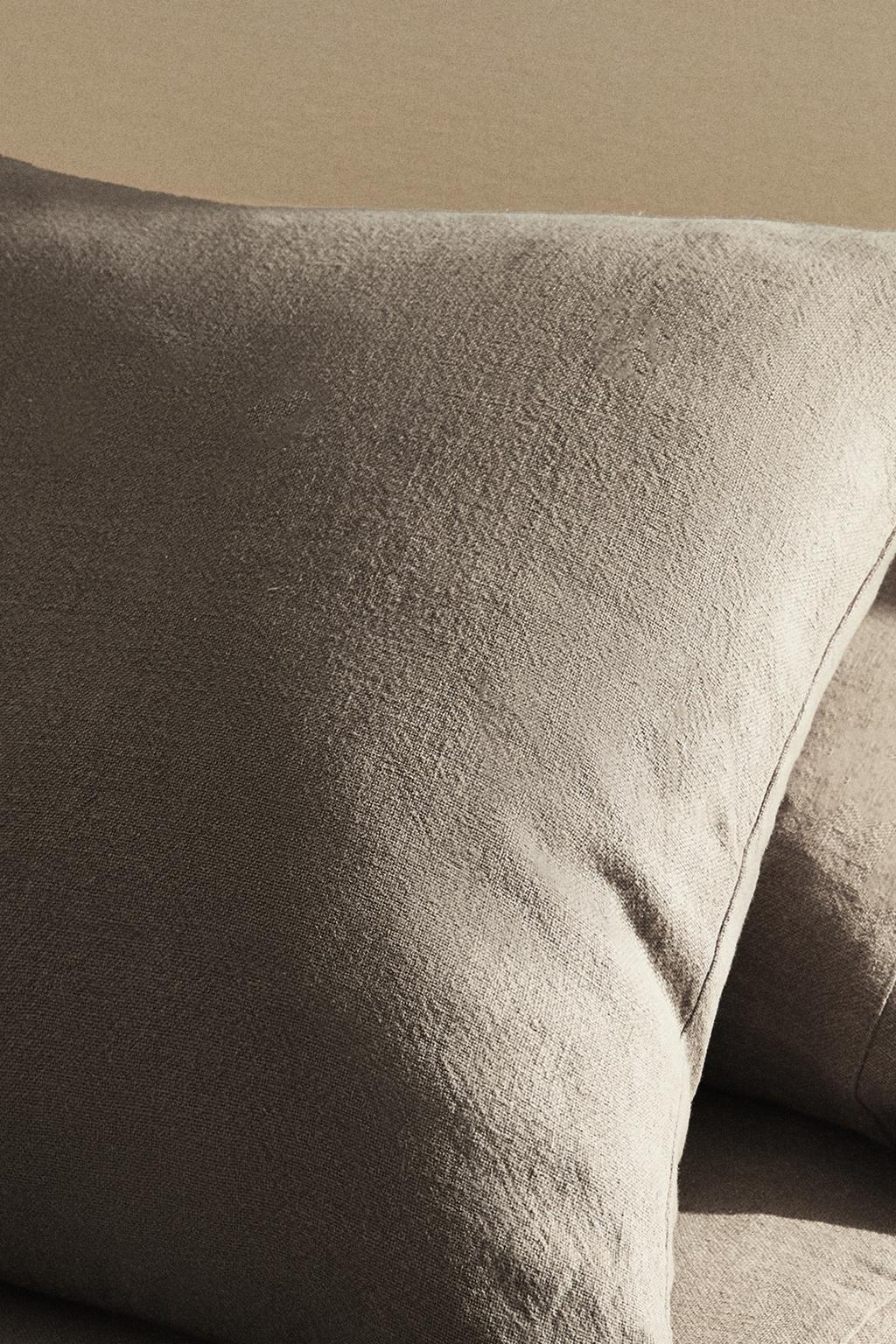 Чехол для подушки из льна