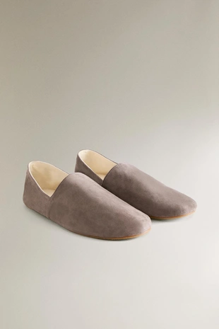 Туфли-сланцы из кожи бабуш- Заказать в России