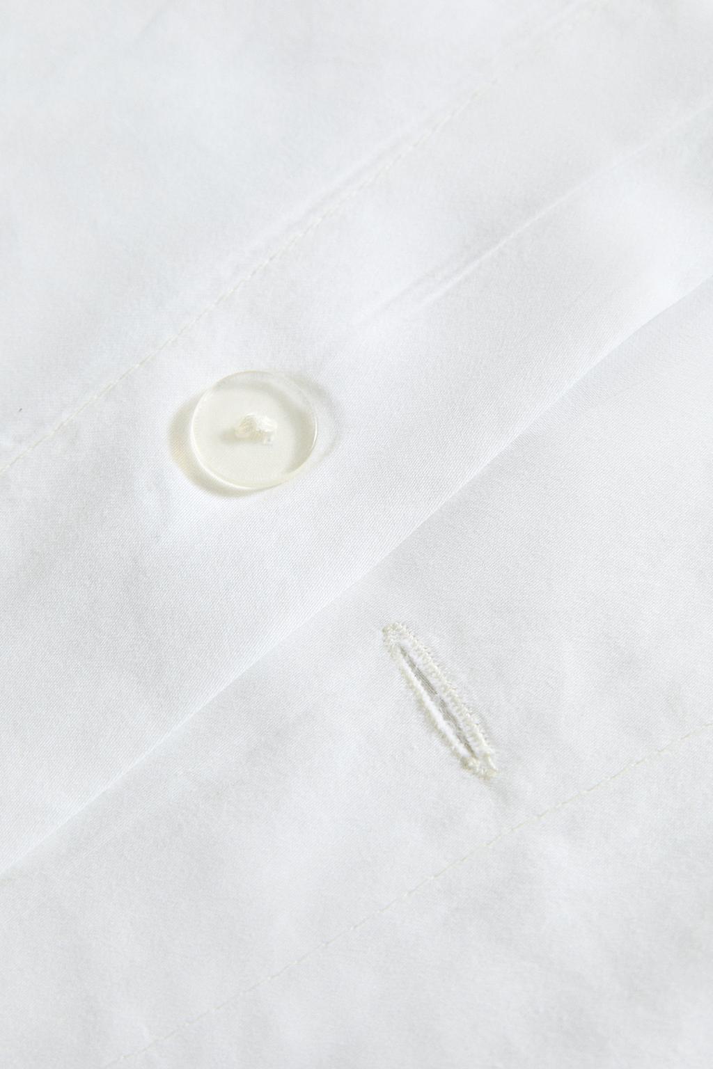 Дуве-кавер из сатина с принтом листьев и цветов