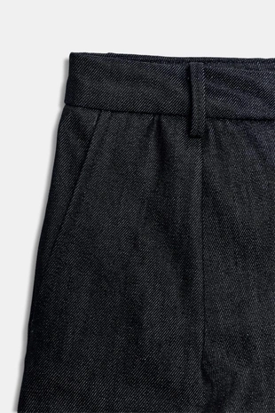 Джинсовые шорты с защипами — Zw Collection- Заказать в России