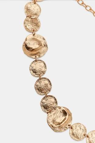 Ремень с металлическими медальонами- Заказать в России