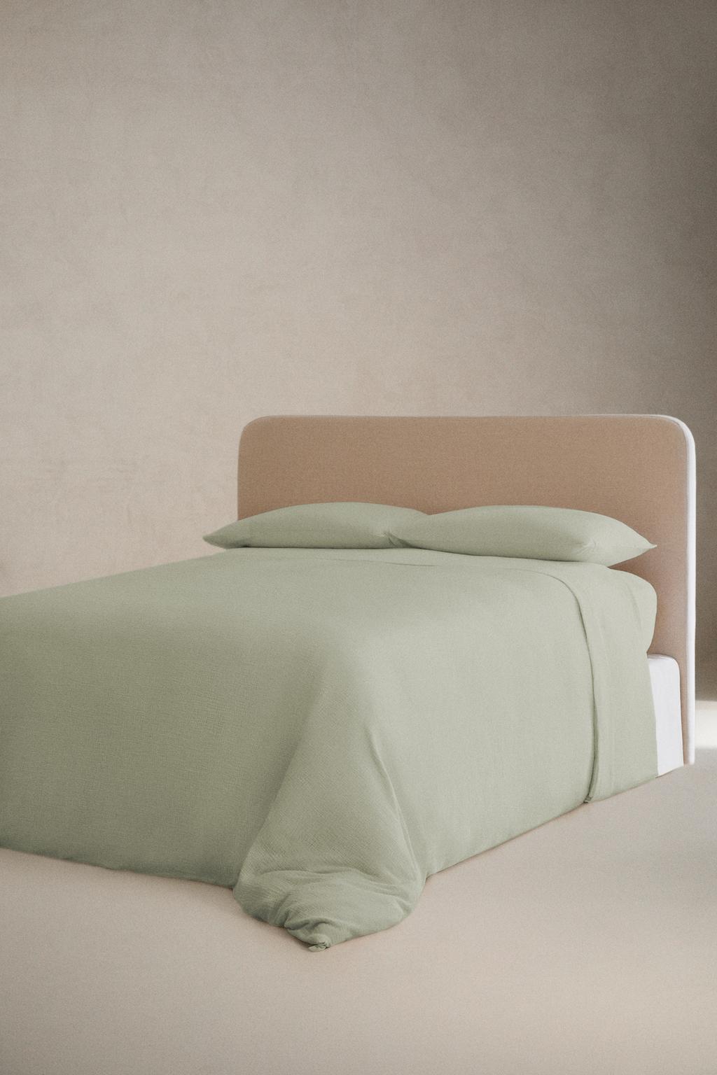 Простынь на резинке из муслина