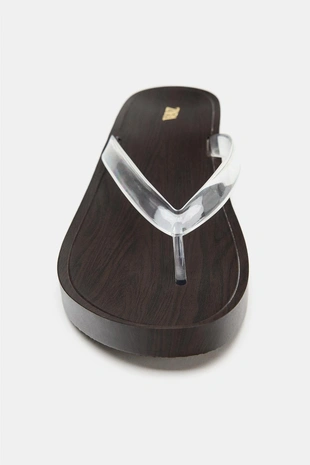 Виниловые босоножки на платформе- Заказать в России