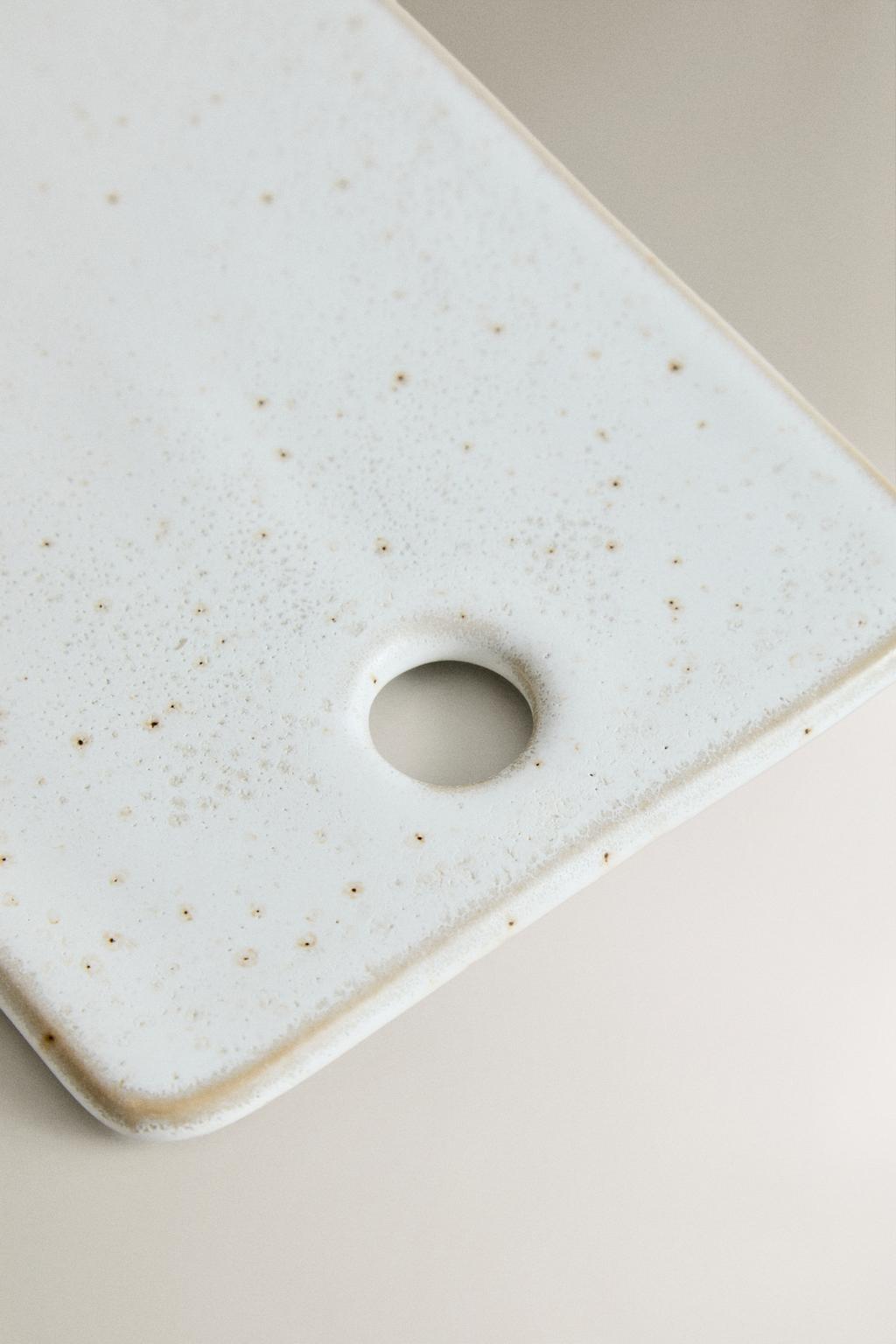 Прямоугольная кухонная разделочная доска из камфарового фарфора