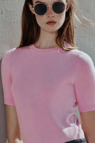 Базовый джерси с короткими рукавами- Заказать в России