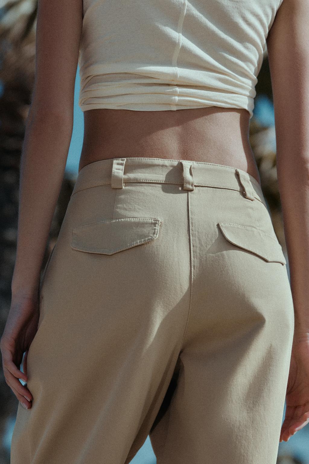 БРЮКИ ЧИНОС С ОТВОРОТАМИ