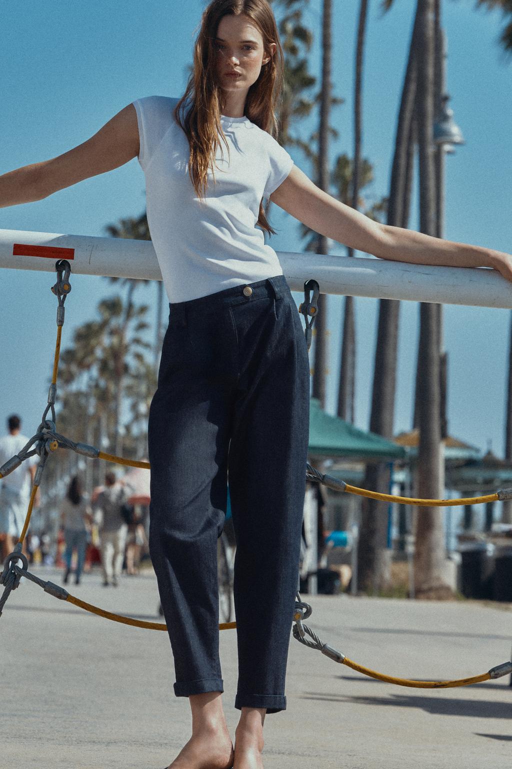 БРЮКИ ЧИНОС С ОТВОРОТАМИ