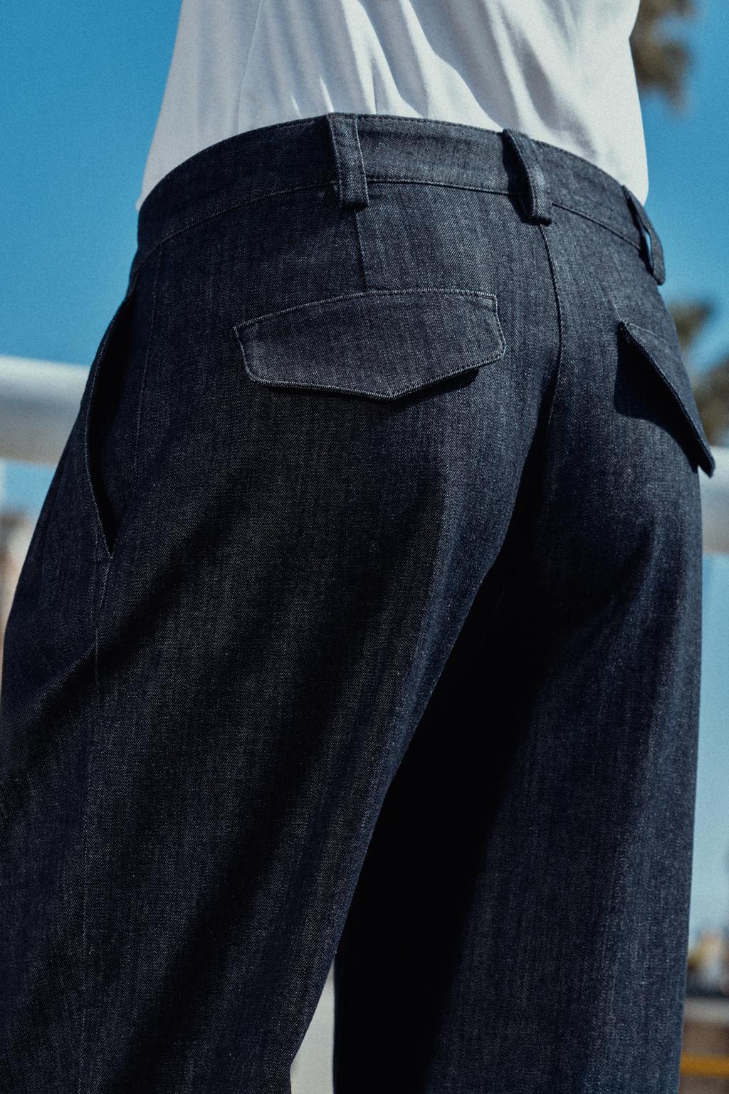 БРЮКИ ЧИНОС С ОТВОРОТАМИ