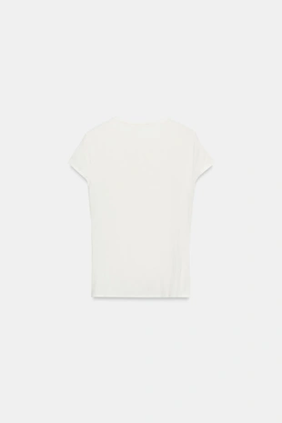 Футболка с воротником на пуговицах- Заказать в России