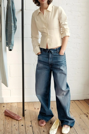 Атласные балетки с бантом- Заказать в России