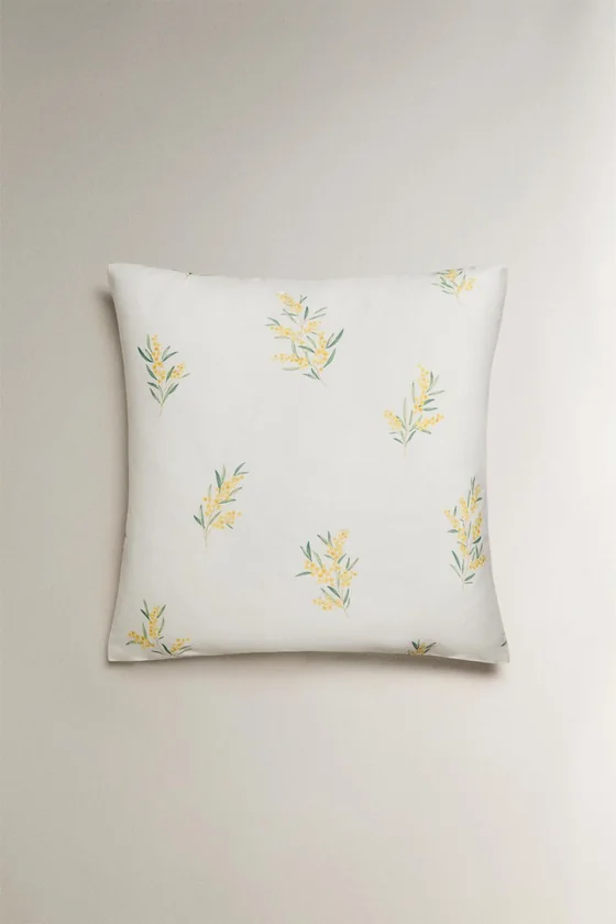 Наволочка mimosa print sateen