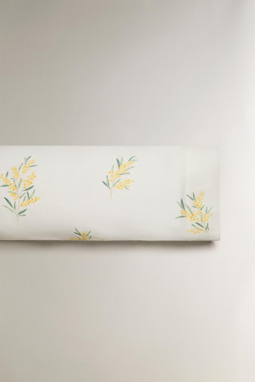 Наволочка mimosa print sateen