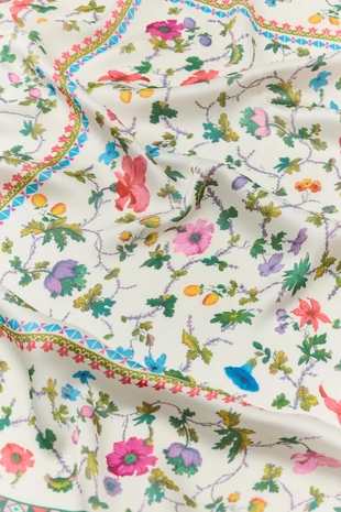 Бандана с цветочным принтом- Заказать в России