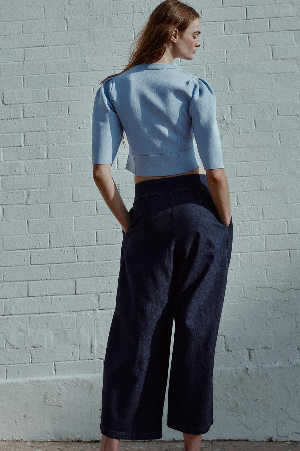 КАРДИГАН С ОБЪЕМНЫМИ РУКАВАМИ