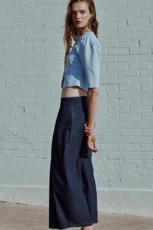 Кардиган с объемными рукавами- Заказать в России