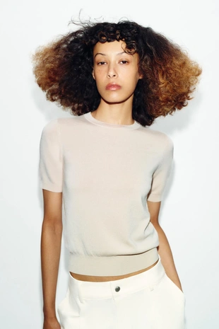 Базовый джерси с короткими рукавами- Заказать в России