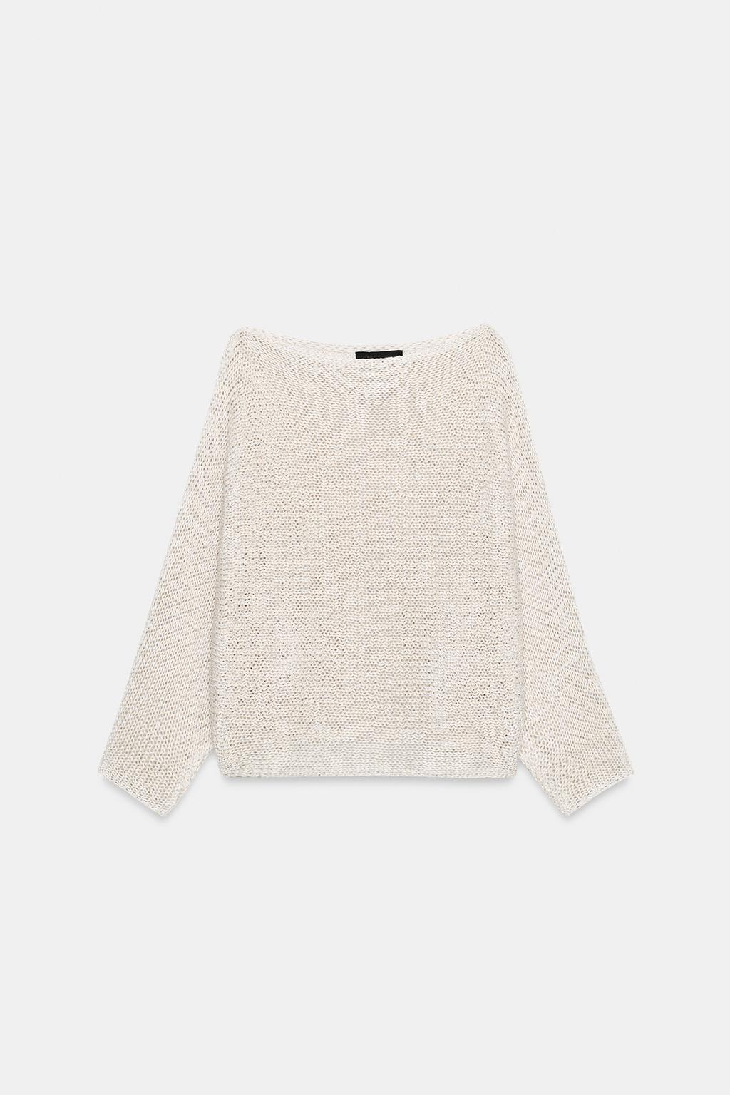 СВИТЕР С ШИРОКИМИ РУКАВАМИ