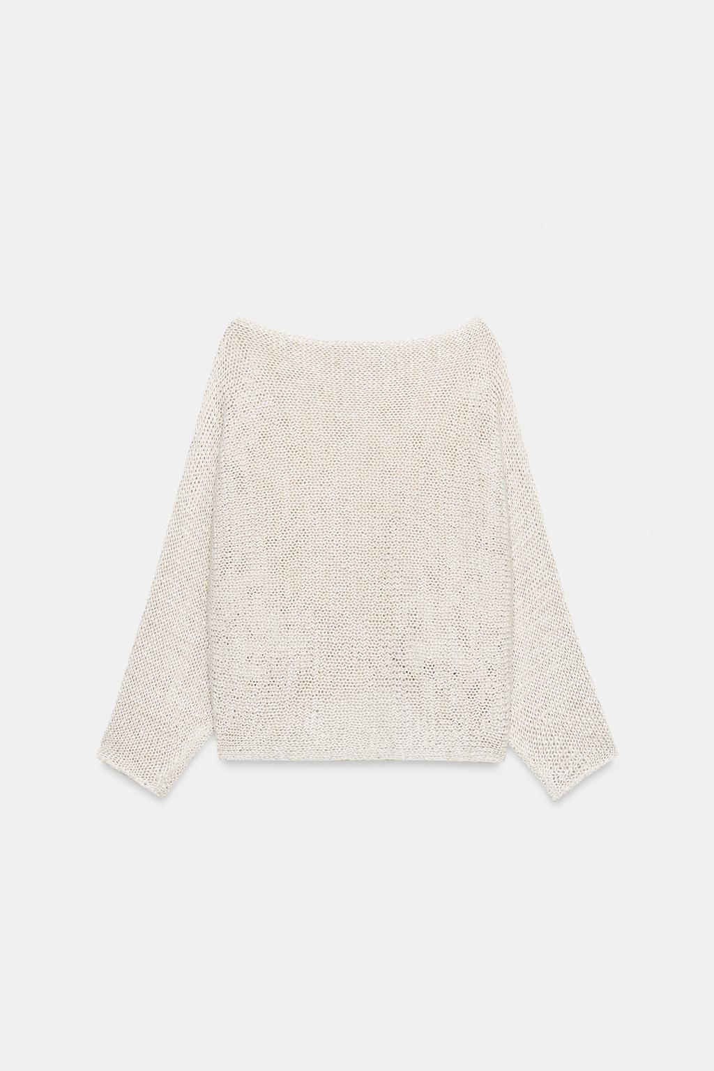 СВИТЕР С ШИРОКИМИ РУКАВАМИ