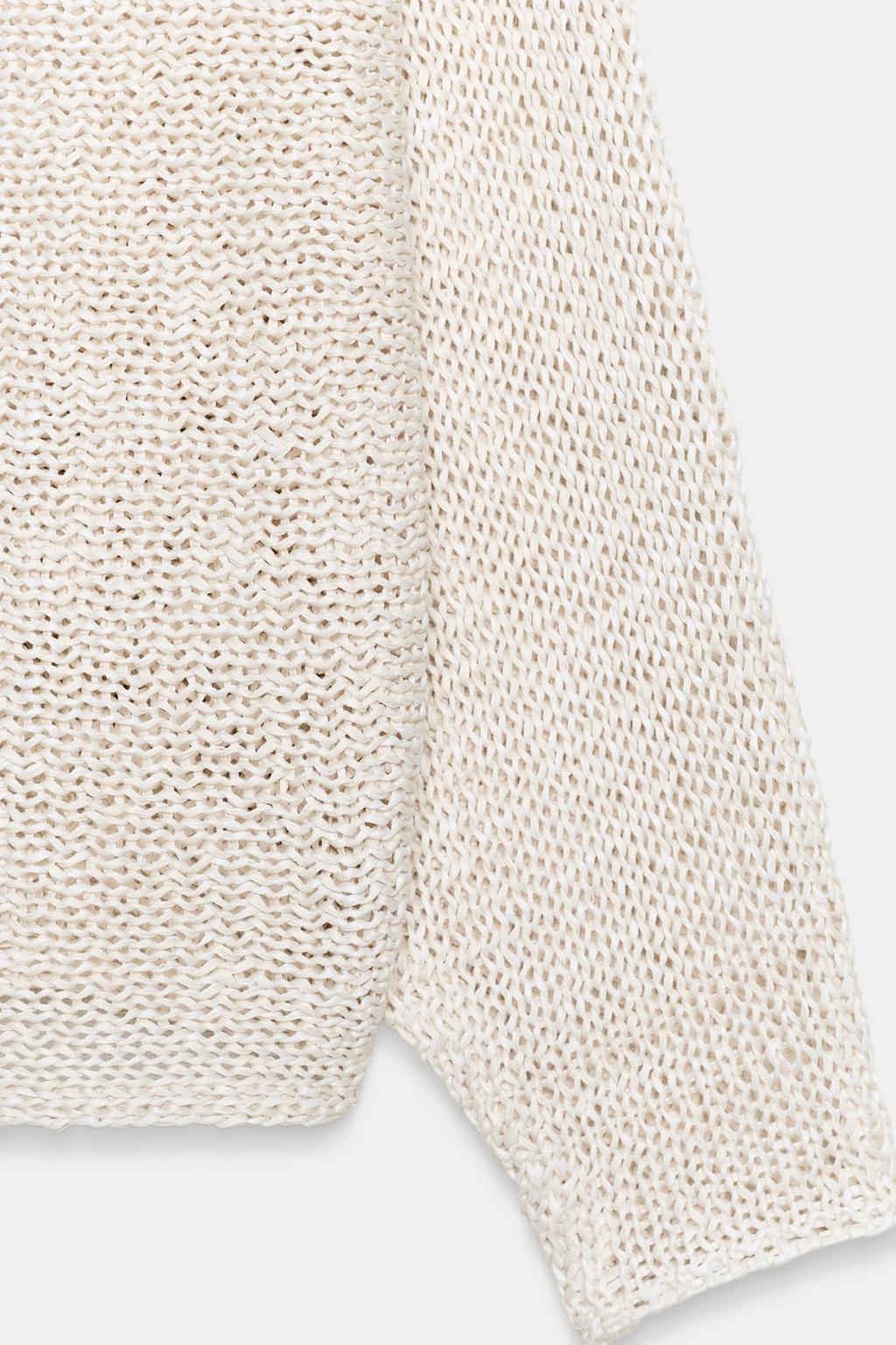 СВИТЕР С ШИРОКИМИ РУКАВАМИ