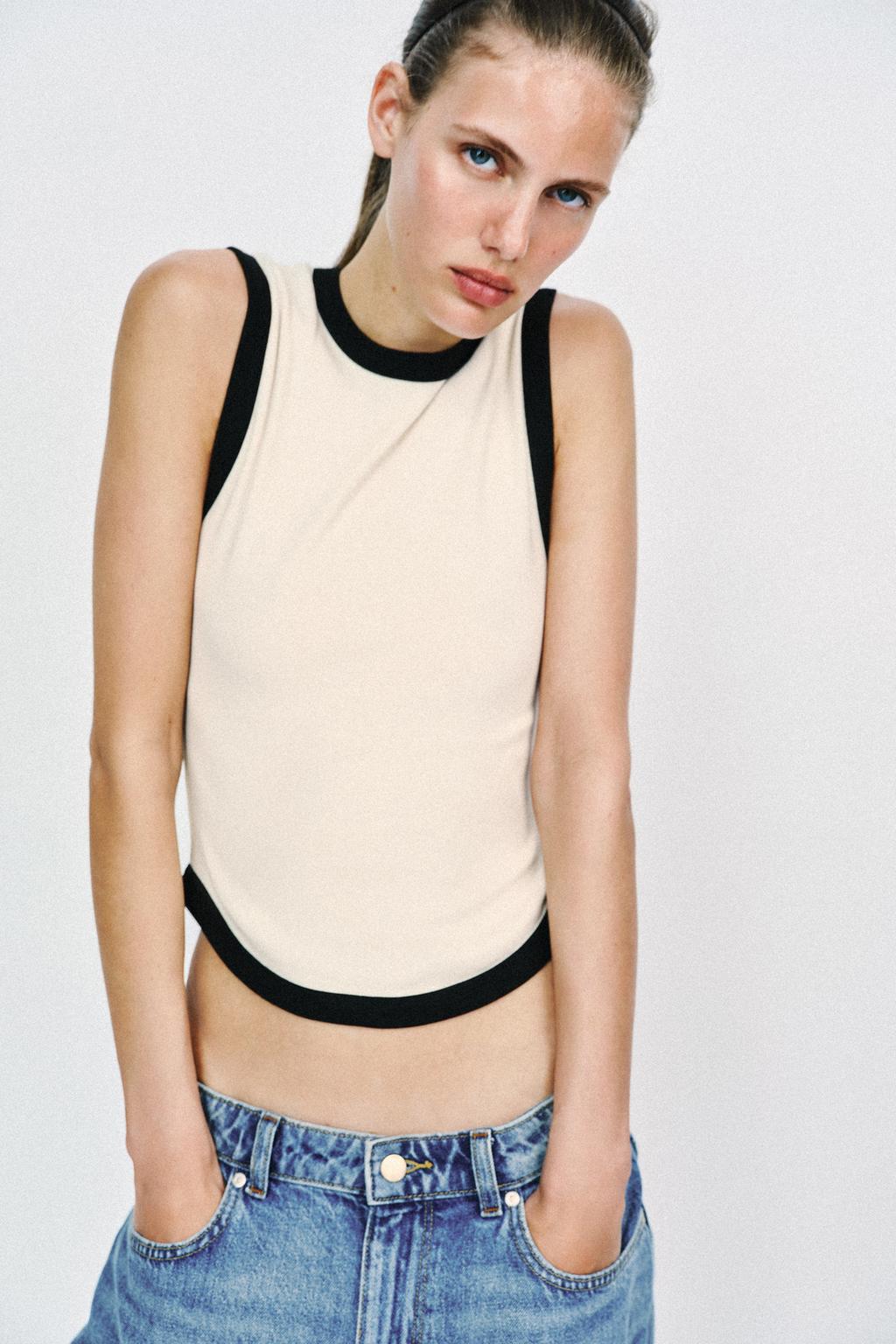 ФУТБОЛКА С КОНТРАСТНОЙ ОТДЕЛКОЙ