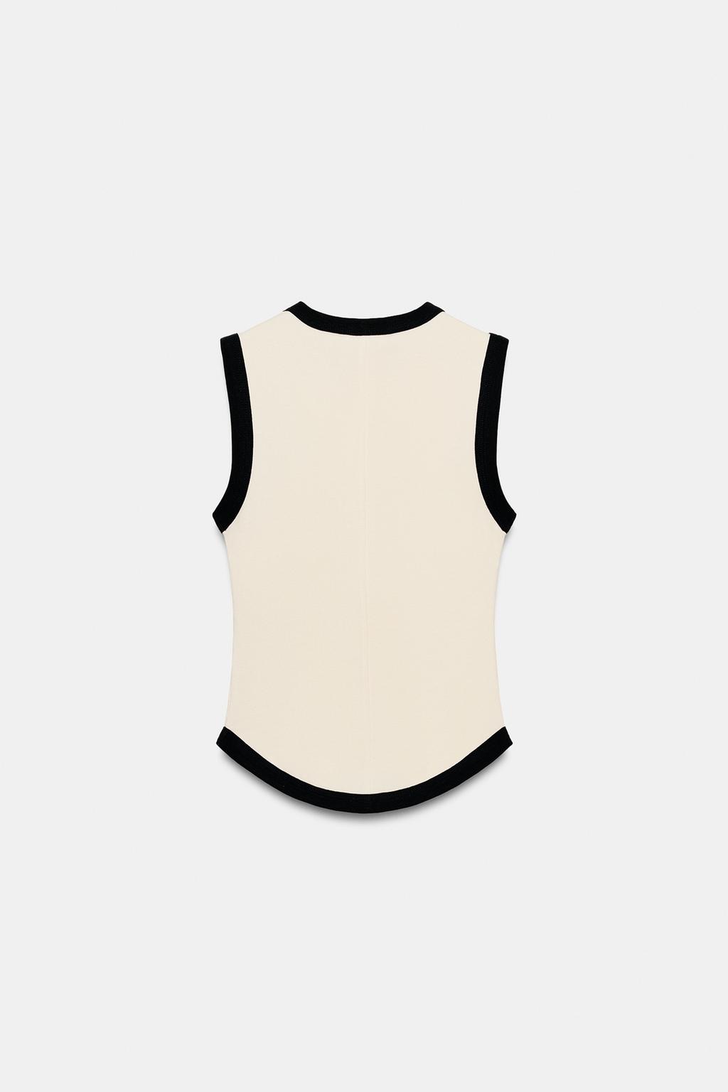 ФУТБОЛКА С КОНТРАСТНОЙ ОТДЕЛКОЙ