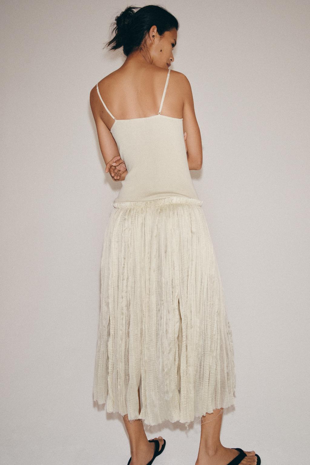 КОМБИНИРОВАННОЕ ПЛАТЬЕ МИДИ