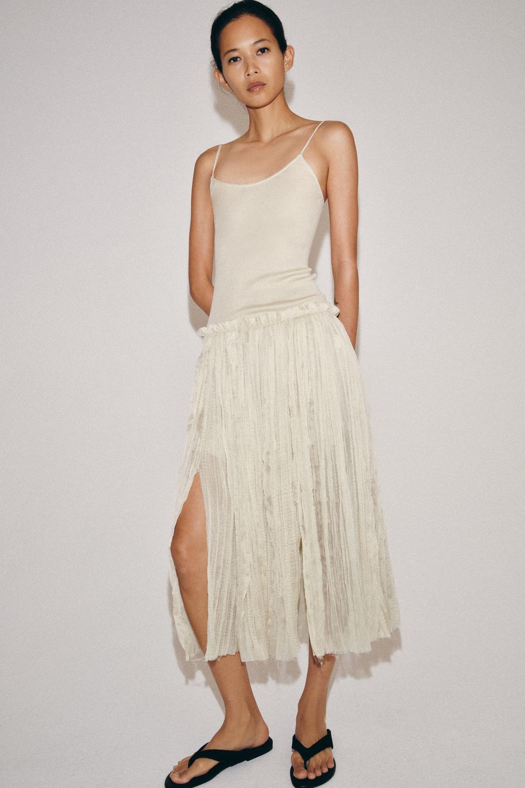 КОМБИНИРОВАННОЕ ПЛАТЬЕ МИДИ