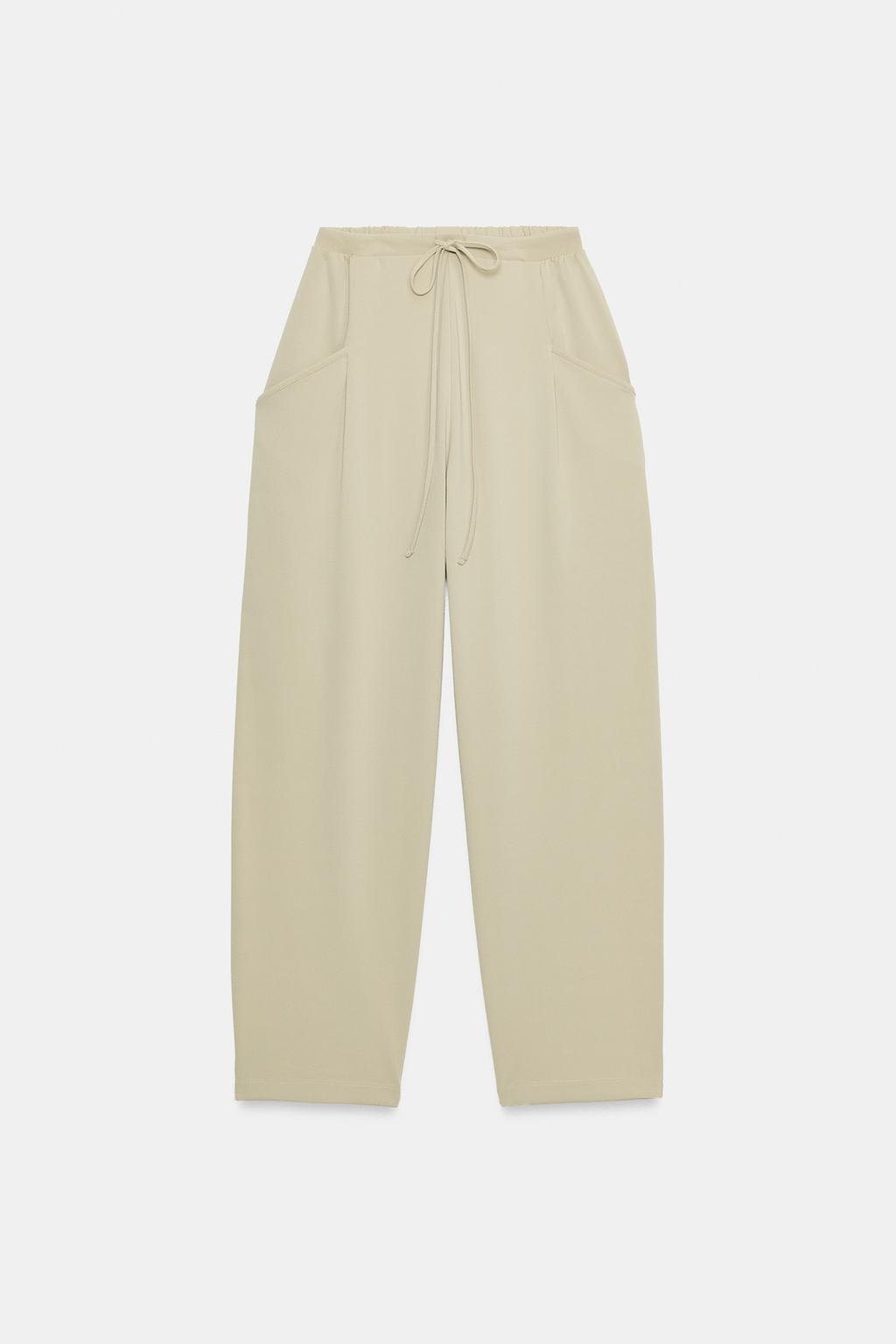 ТЕКСТУРНЫЕ БРЮКИ С КАРМАНАМИ