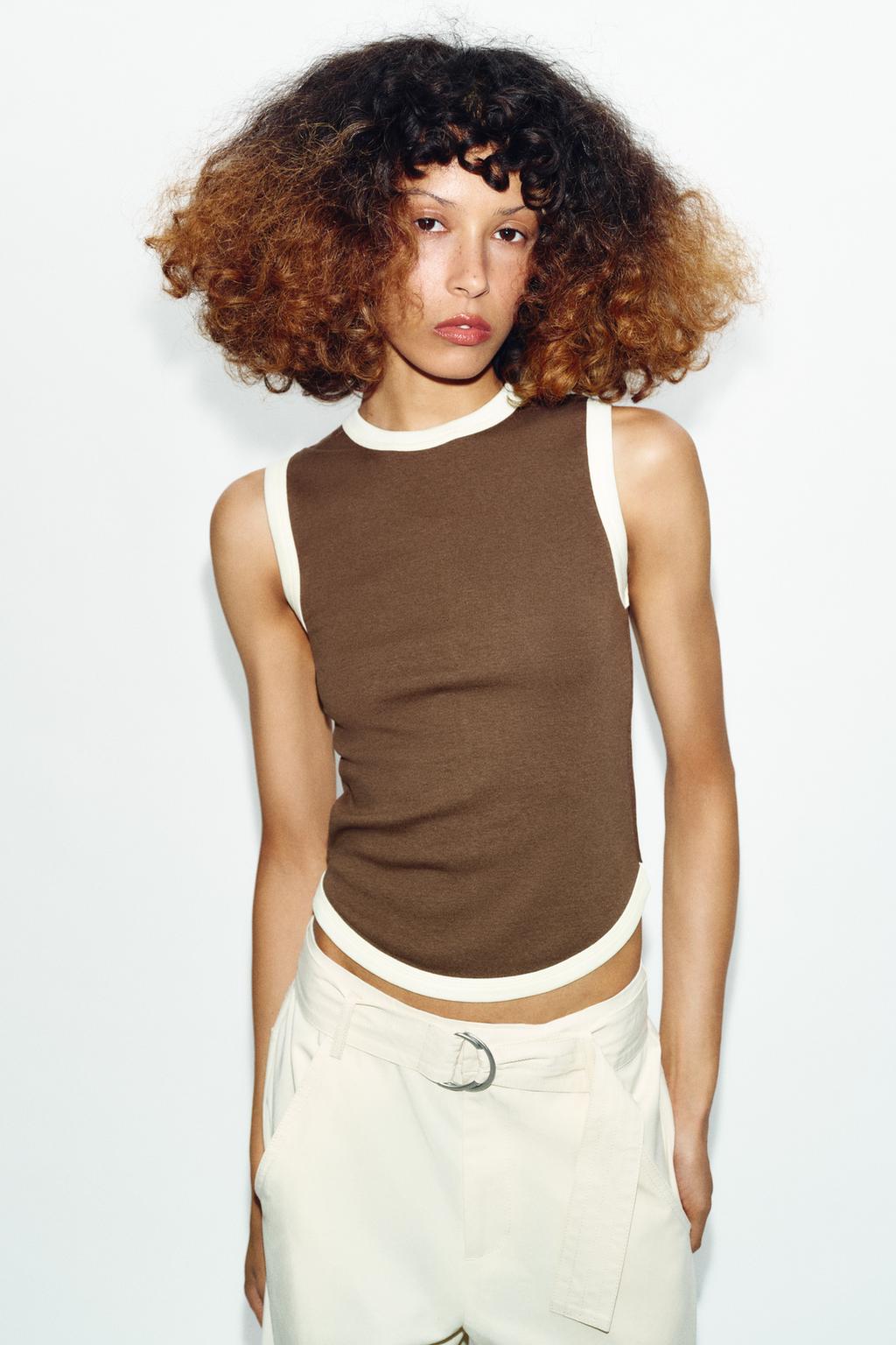 ФУТБОЛКА С КОНТРАСТНОЙ ОТДЕЛКОЙ