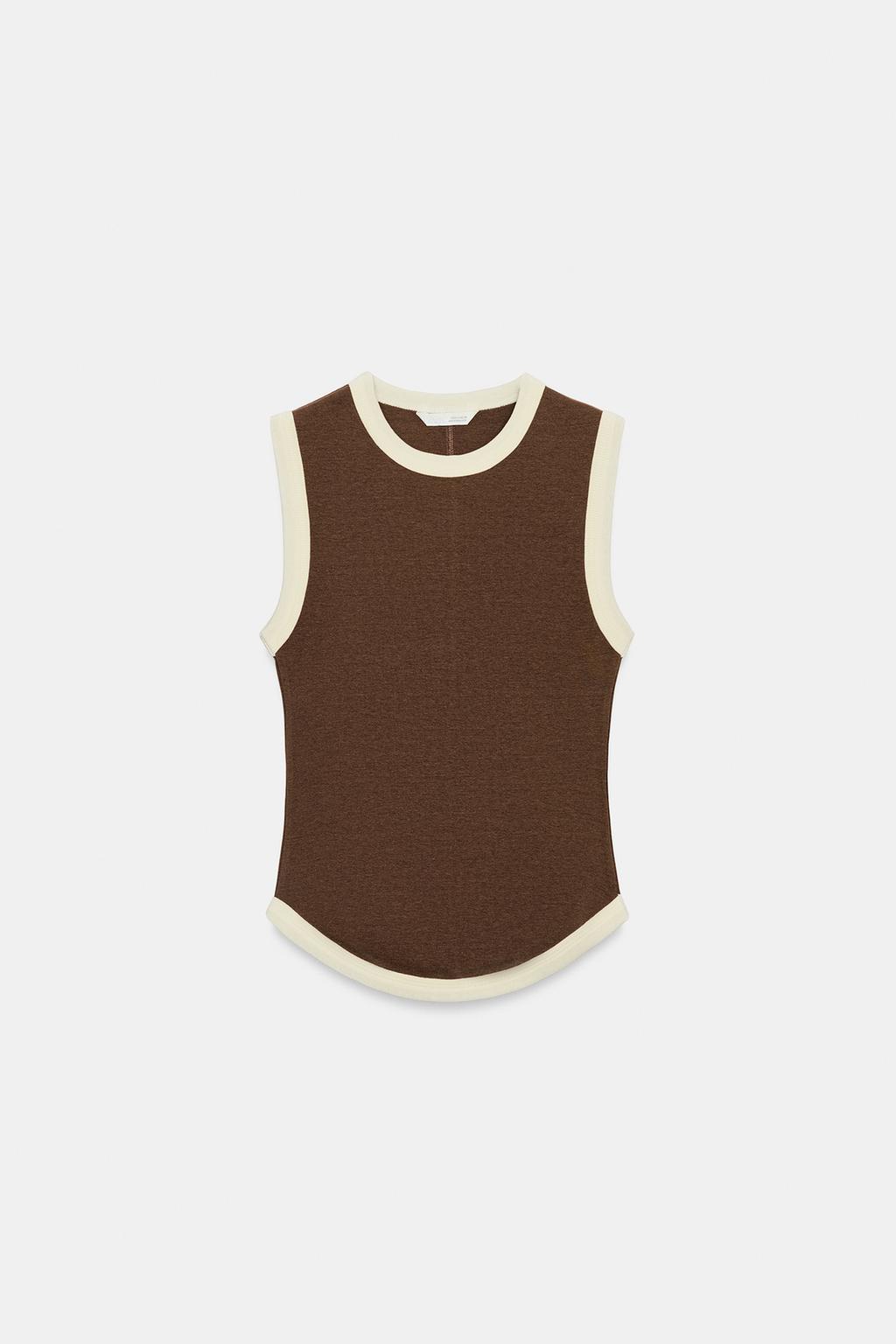 ФУТБОЛКА С КОНТРАСТНОЙ ОТДЕЛКОЙ