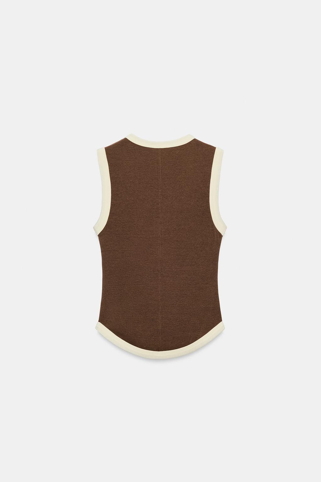 ФУТБОЛКА С КОНТРАСТНОЙ ОТДЕЛКОЙ