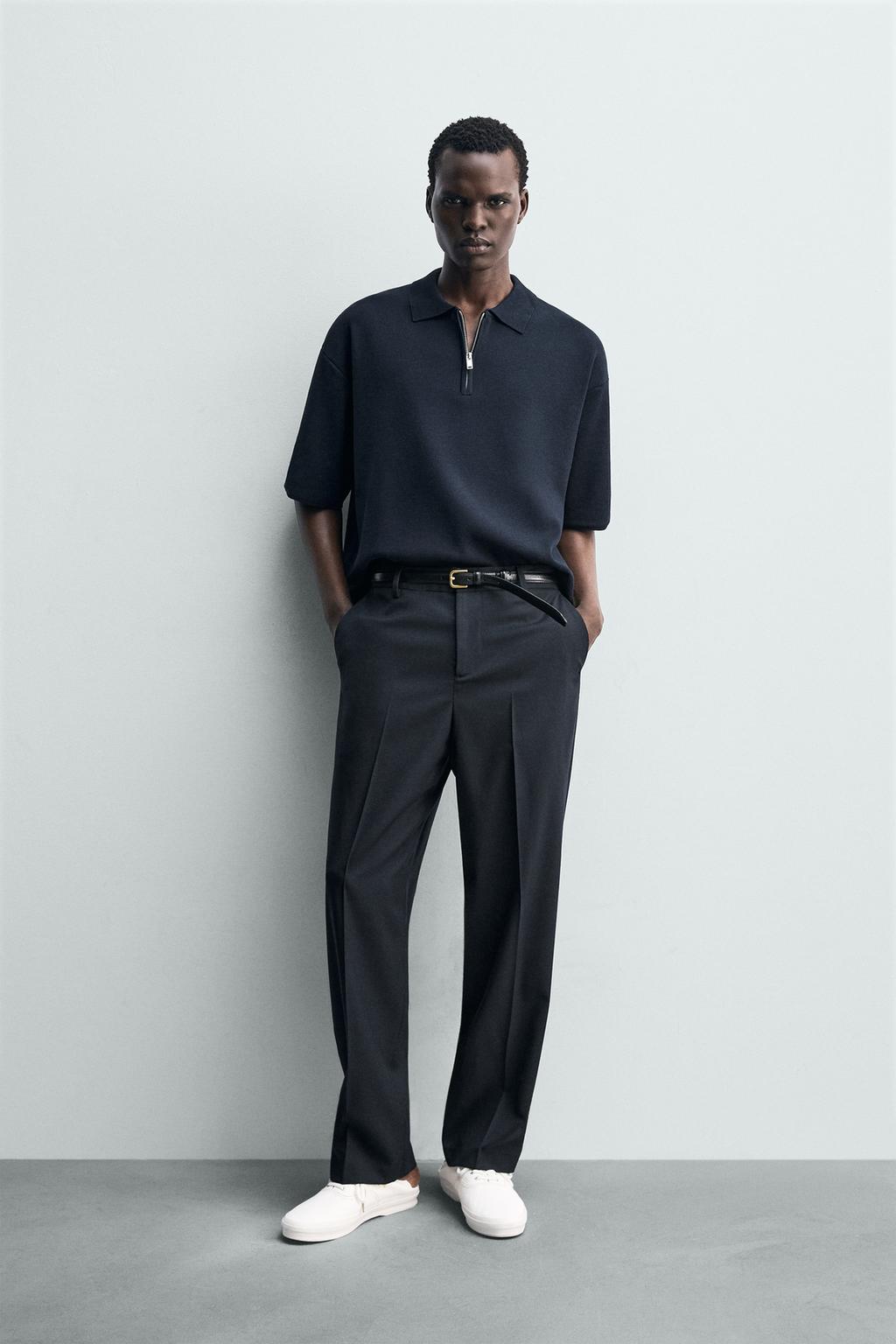 УКОРОЧЕННОЕ ПОЛО НА МОЛНИИ