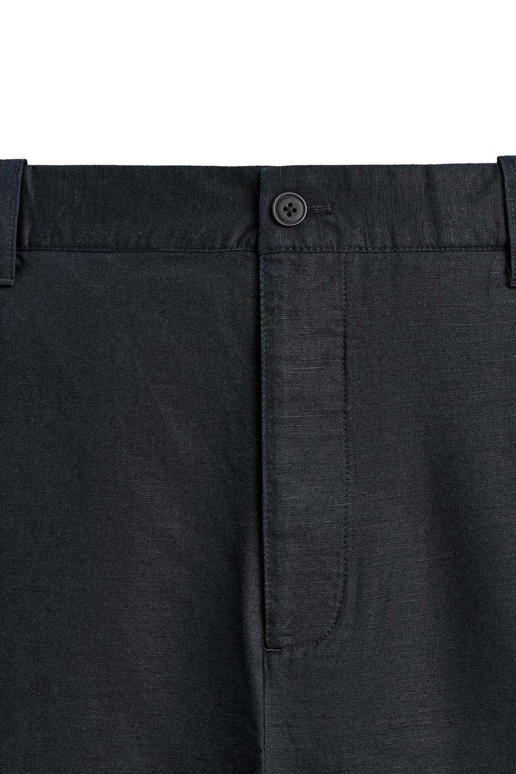 БРЮКИ STRAIGHT FIT ИЗ КОНОПЛИ И ХЛОПКА