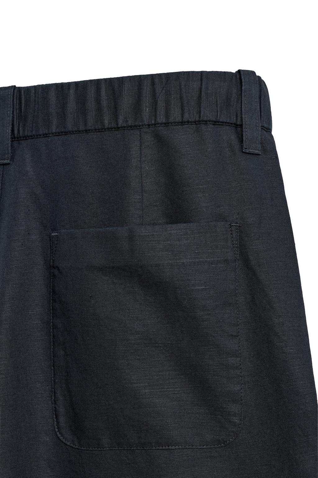 БРЮКИ STRAIGHT FIT ИЗ КОНОПЛИ И ХЛОПКА