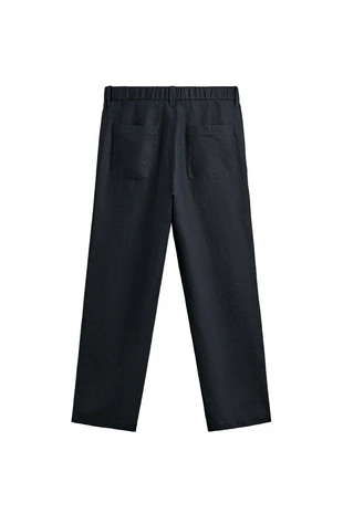 Брюки Straight Fit из конопли и хлопка