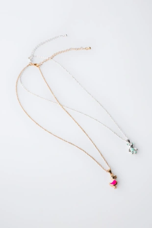 Набор из двух ожерелий «животные»- Заказать в России