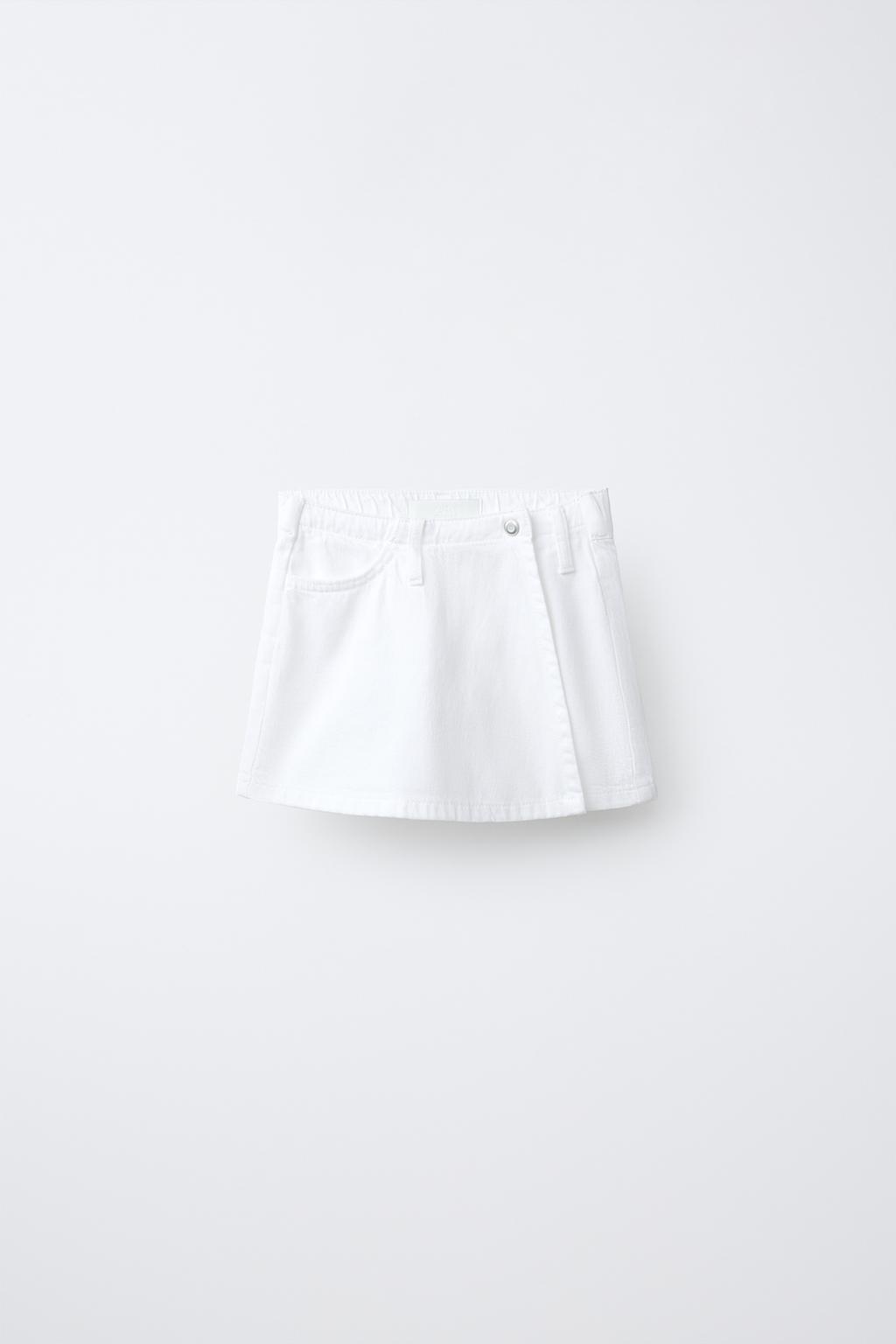 ДЖИНСОВАЯ ЮБКА-ШОРТЫ