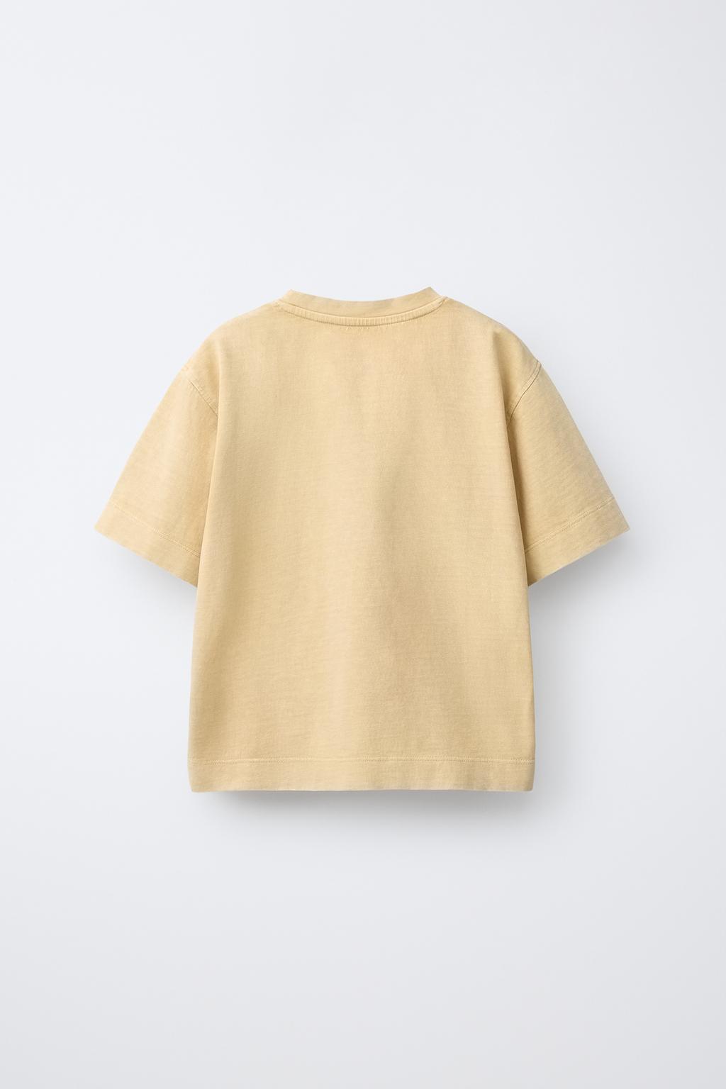 ФУТБОЛКА HEAVY WEIGHT С ЭФФЕКТОМ ПОТЕРТОСТИ