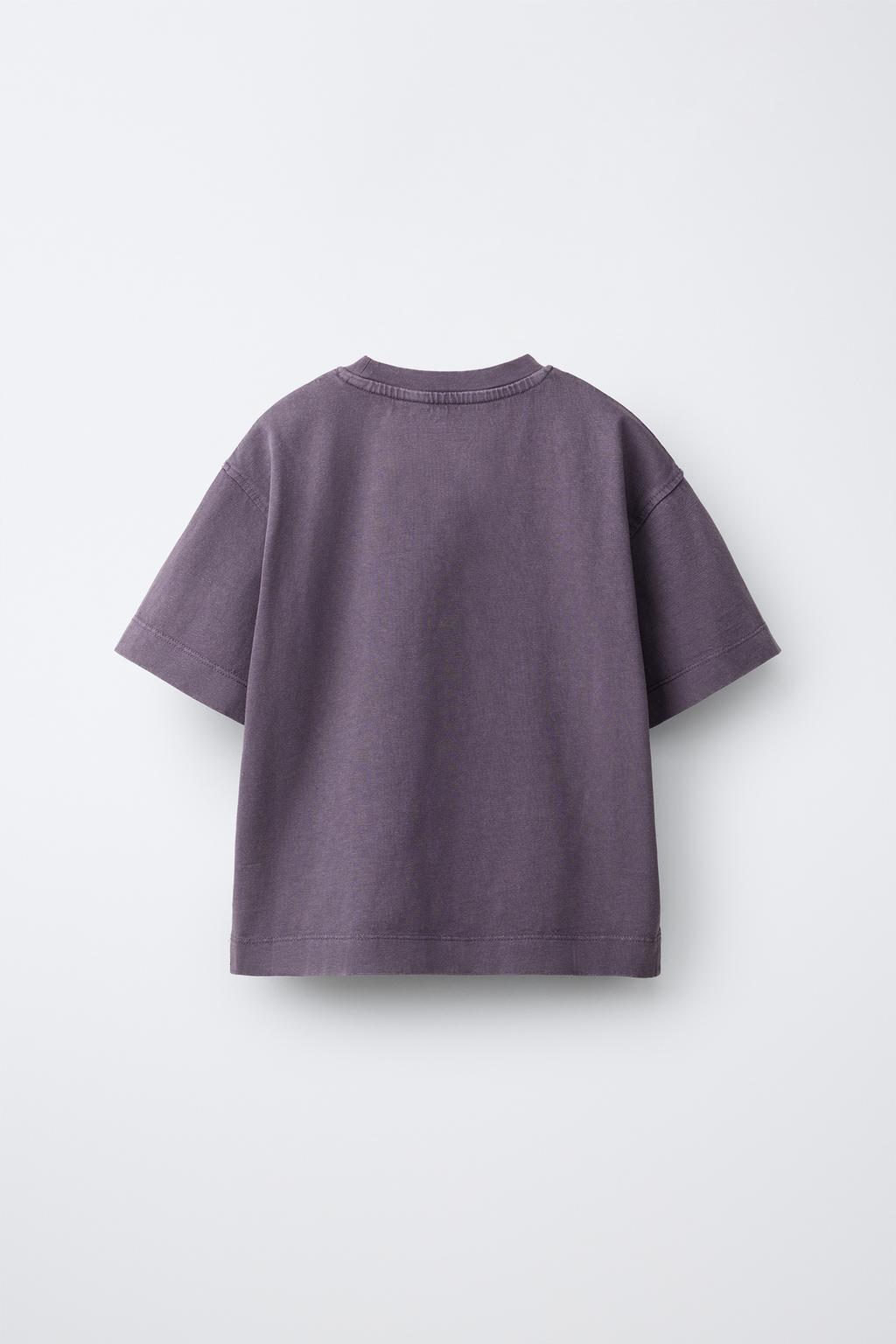 ФУТБОЛКА HEAVY WEIGHT С ЭФФЕКТОМ ПОТЕРТОСТИ