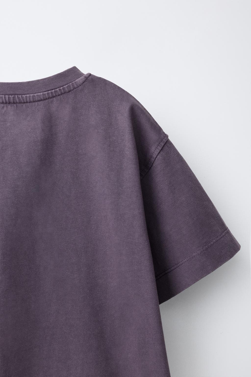 ФУТБОЛКА HEAVY WEIGHT С ЭФФЕКТОМ ПОТЕРТОСТИ